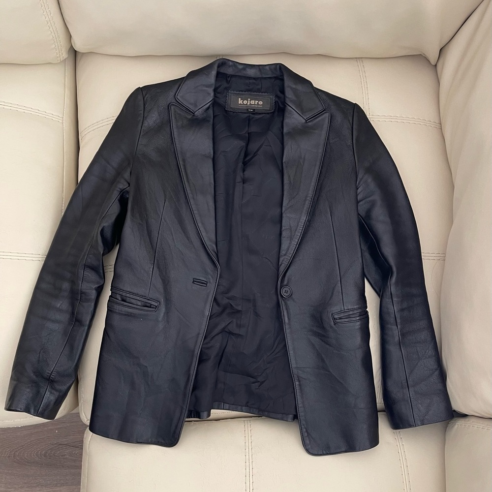 Leather vest